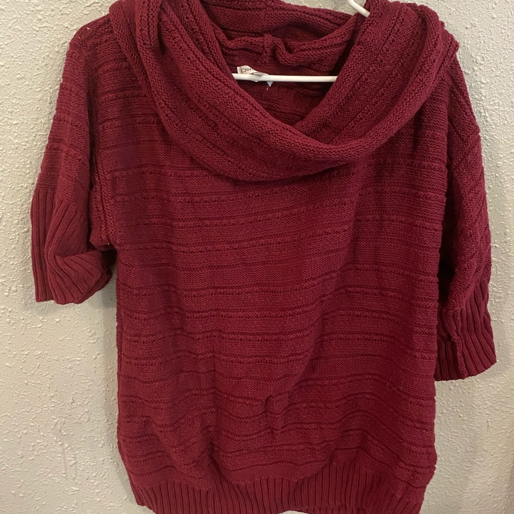 soft barrow cowl neck sweater. size large